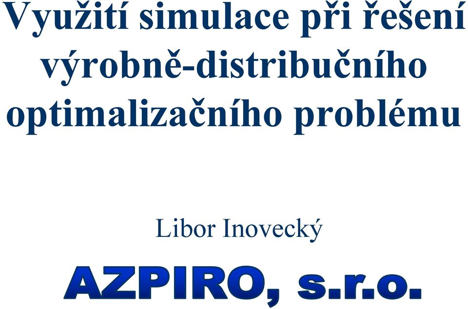 výrobně-distribučního