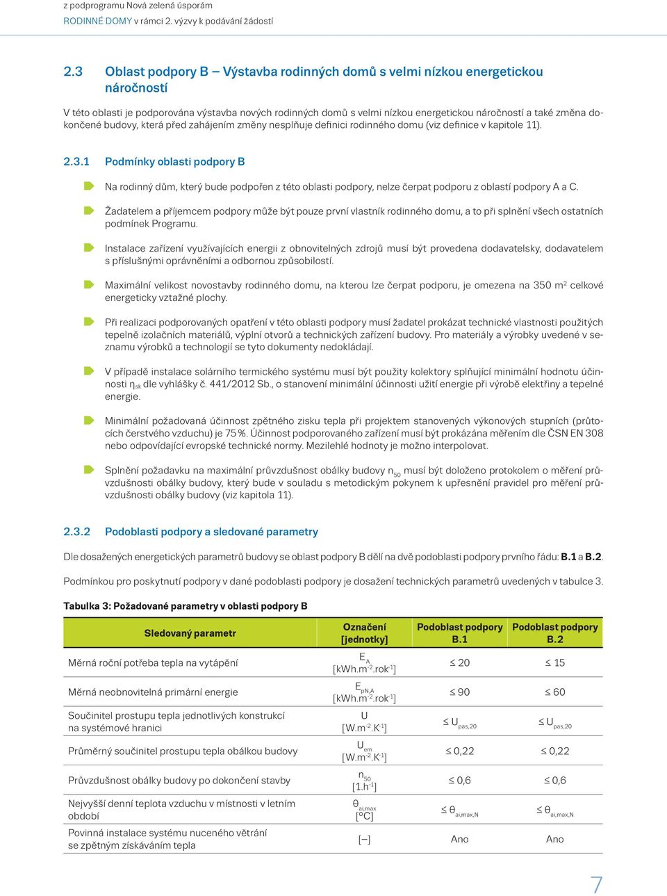 dokončené budovy, která před zahájením změny nesplňuje definici rodinného domu (viz definice v kapitole 11). 2.3.