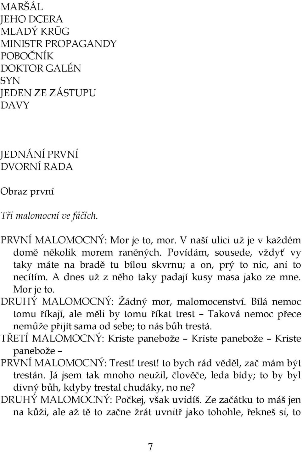 Karel Čapek BÍLÁ NEMOC - PDF Stažení zdarma