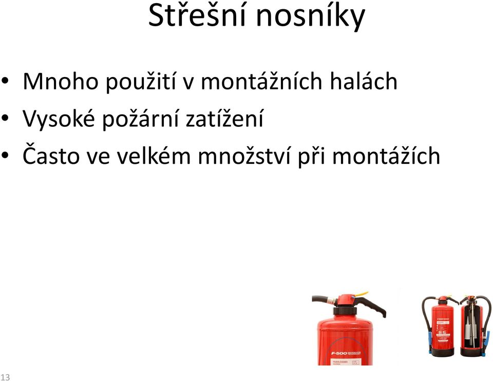Vysoké požární zatížení