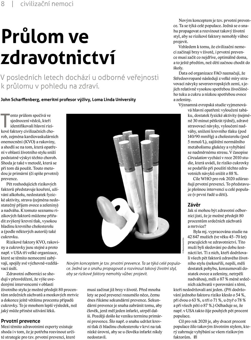 Myšlenkový katalog datující rakovinu