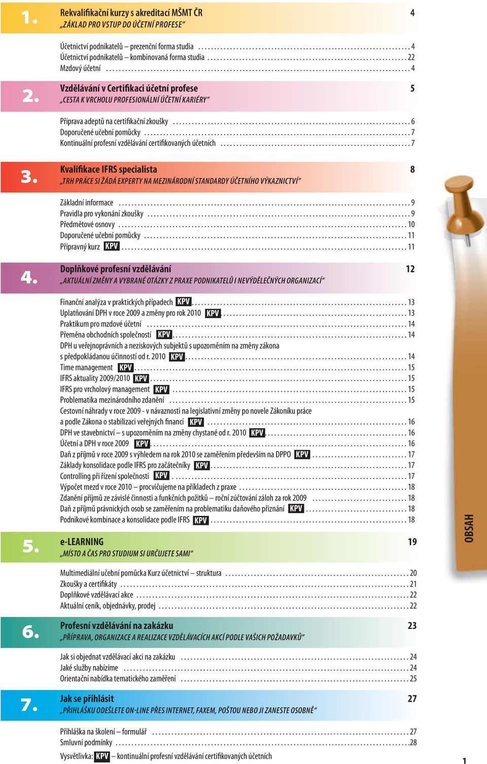 Vzdělávání v Certifikaci účetní profese 5 cesta k vrcholu profesionální účetní kariéry Příprava adeptů na certifikační zkoušky........................................................................... 6 Doporučené učební pomůcky.