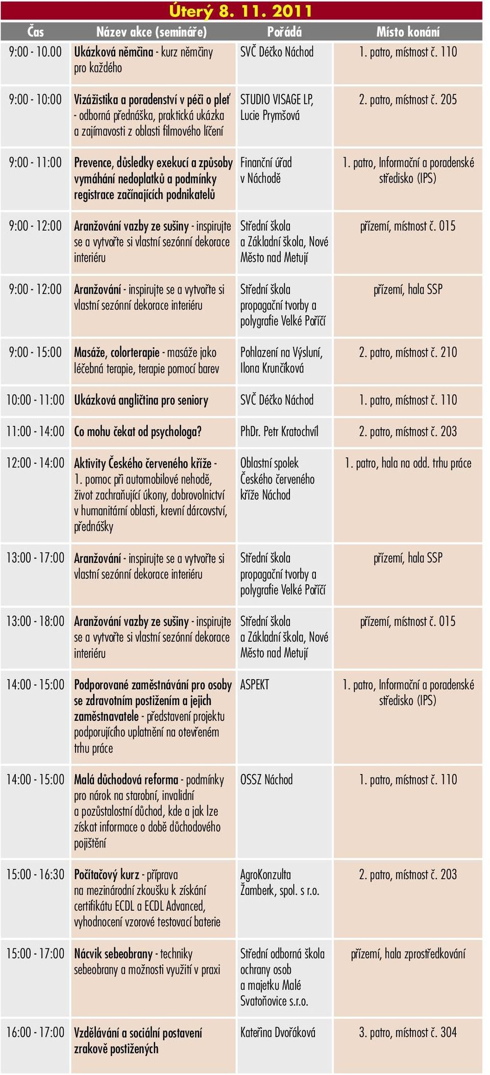 exekucí a způsoby vymáhání nedoplatků a podmínky registrace začínajících podnikatelů Aranžování vazby ze sušiny - inspirujte se a vytvořte si vlastní sezónní dekorace interiéru STUDIO VISAGE LP,