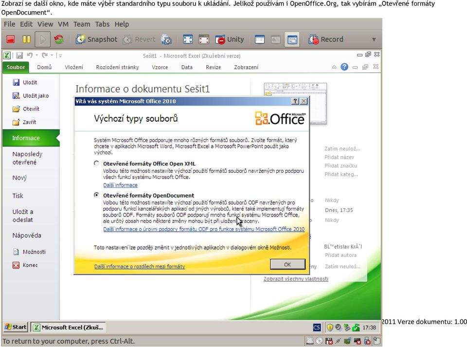 Jelikož používám i OpenOffice.