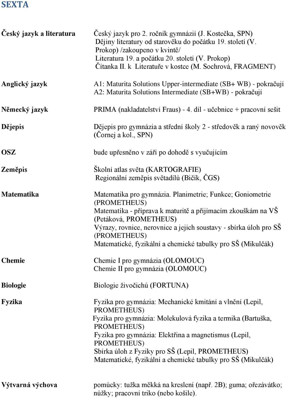 díl - učebnice + pracovní sešit pro gymnázia a střední školy 2 - středověk a raný novověk (Čornej a kol.