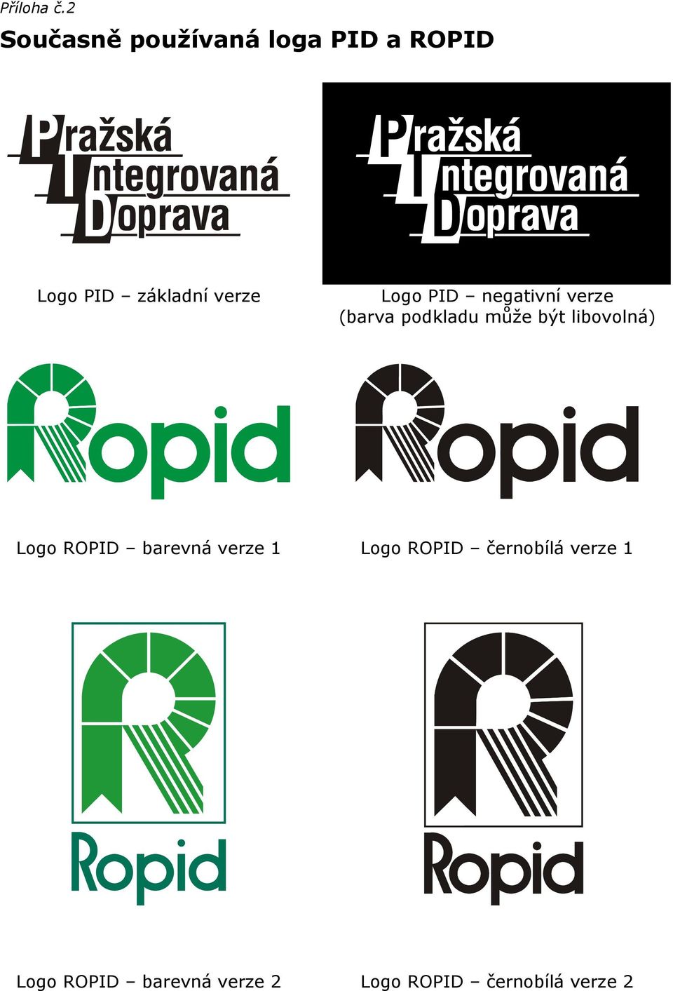 verze Logo PID negativní verze (barva podkladu může být