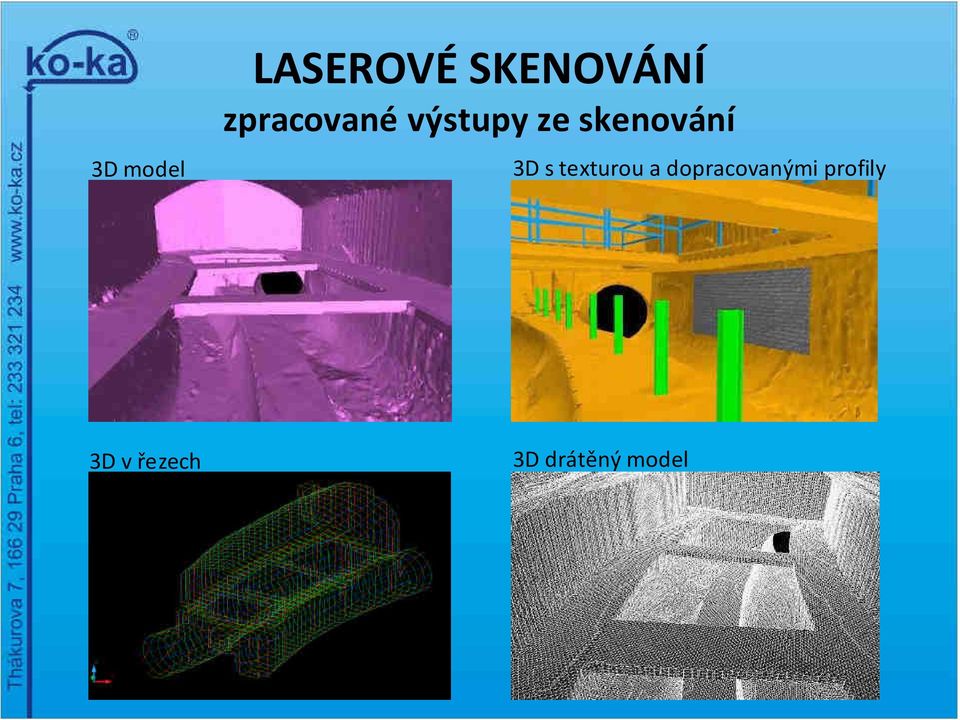 3D s texturou a dopracovanými