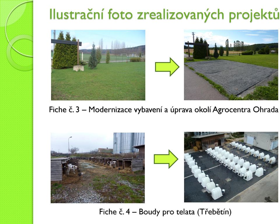 3 Modernizace vybavení a úprava