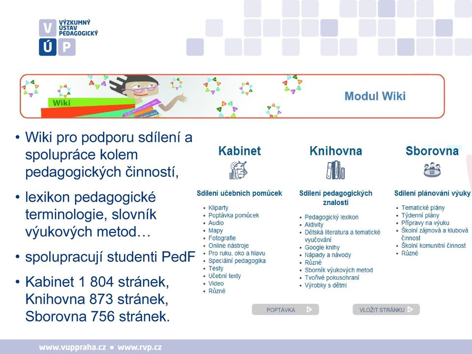 terminologie, slovník výukových metod spolupracují