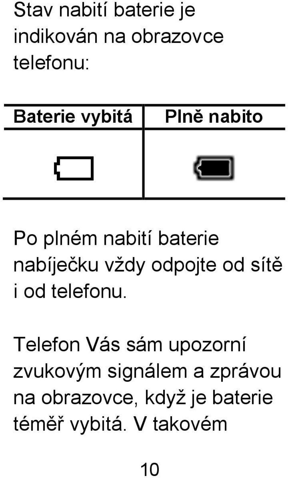 od sítě i od telefonu.