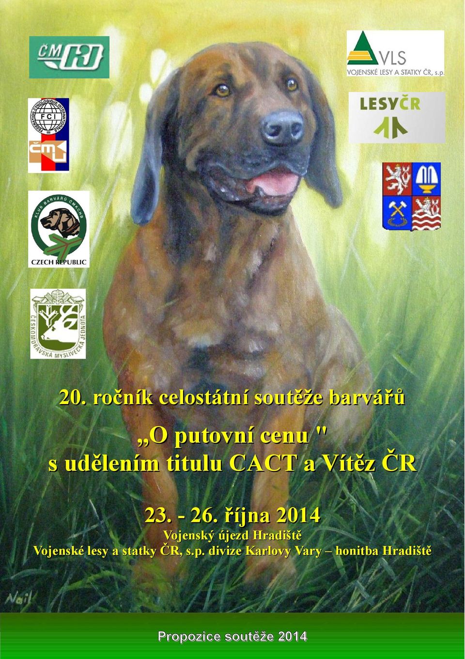 října 2014 Vojenský újezd Hradiště Vojenské lesy a statky