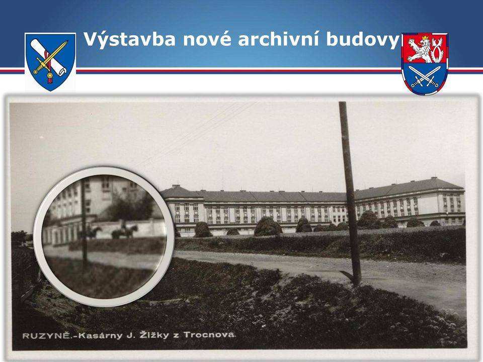 Po posouzení stavebně technického stavu a možných kapacitních možností a s ohledem na to, že se objekt nachází v uzavřeném vojenském prostoru, bylo rozhodnuto o jeho