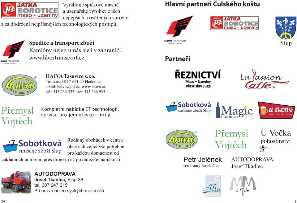 cz, www.haiva.cz tel.: 515 234 353, fax: 515 266 935 Přemysl Vojtěch Kompletní nabídka IT technologií, servisu pro jednotlivce i firmy.