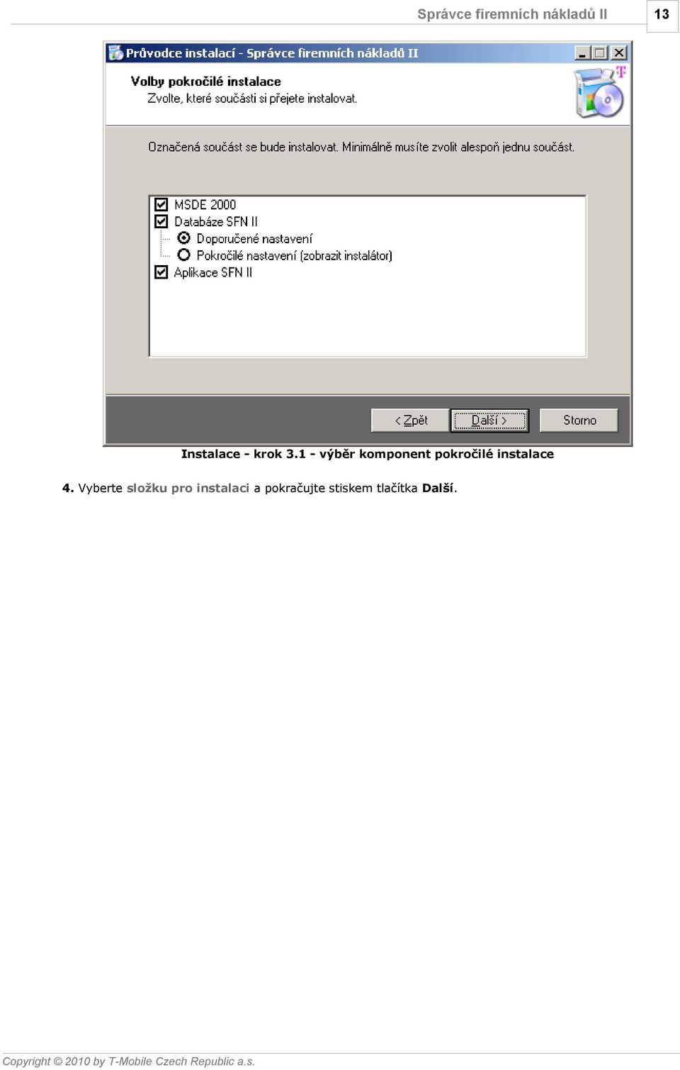 instalace 4.