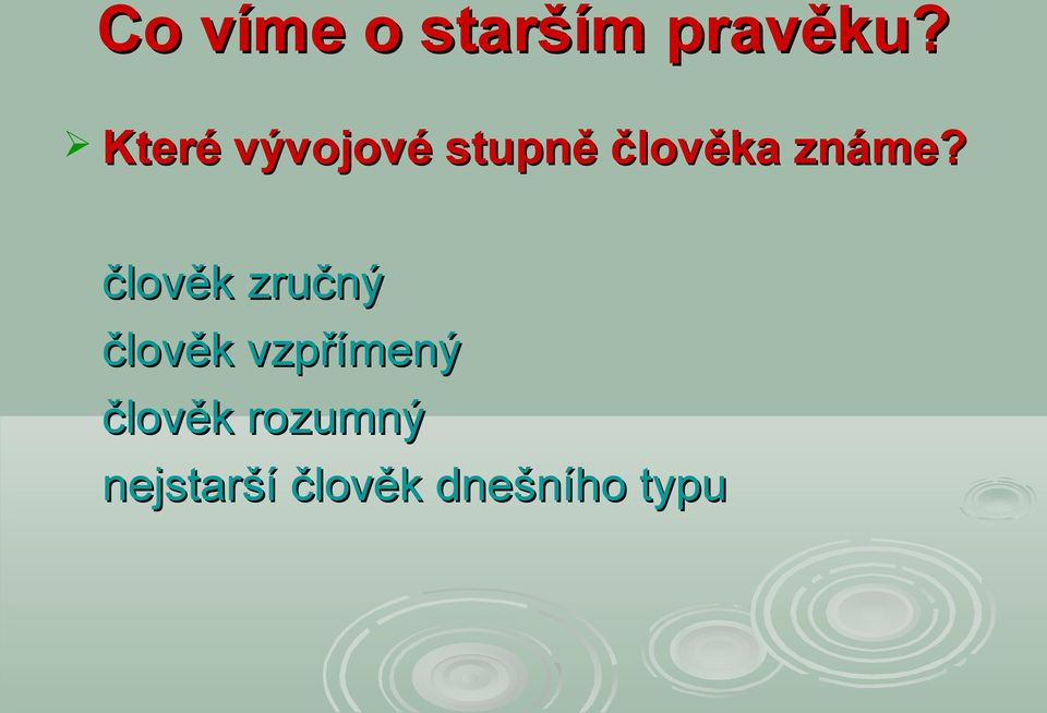 známe?