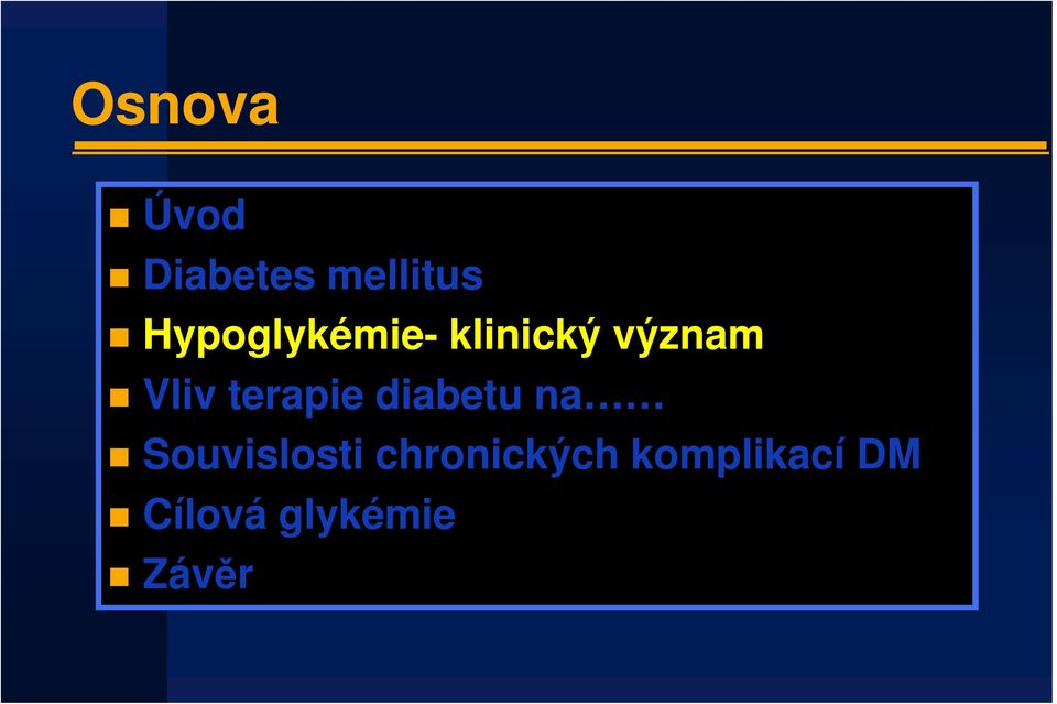terapie diabetu na Souvislosti
