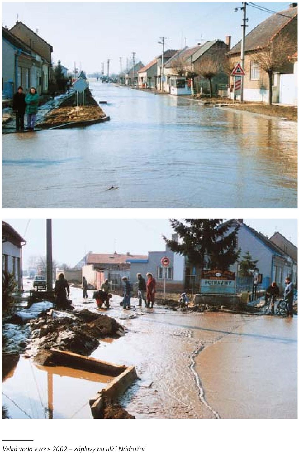záplavy na