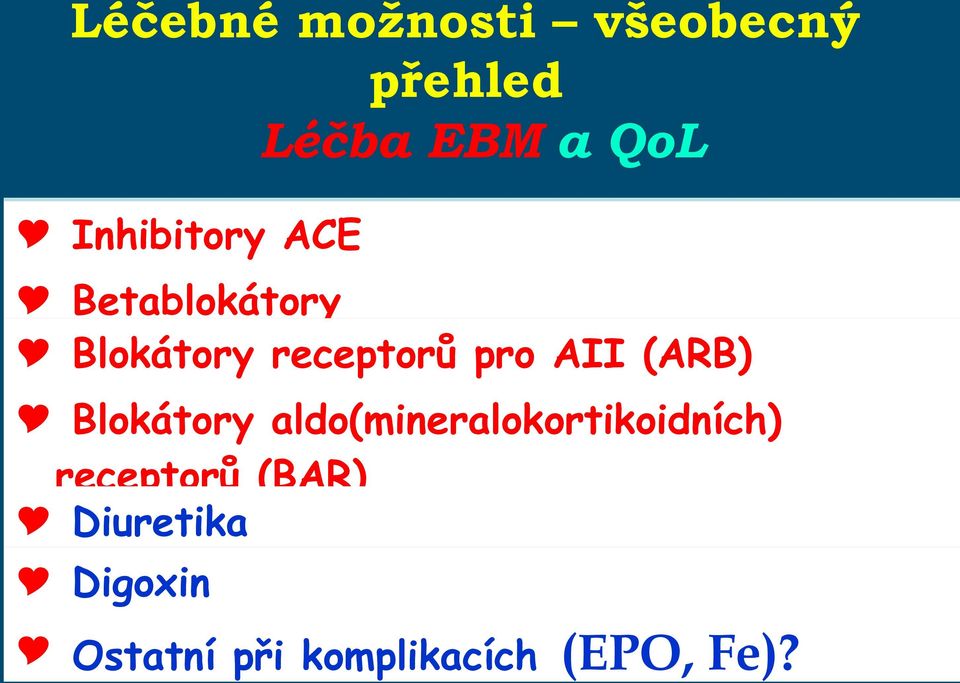 AII (ARB) Blokátory aldo(mineralokortikoidních)