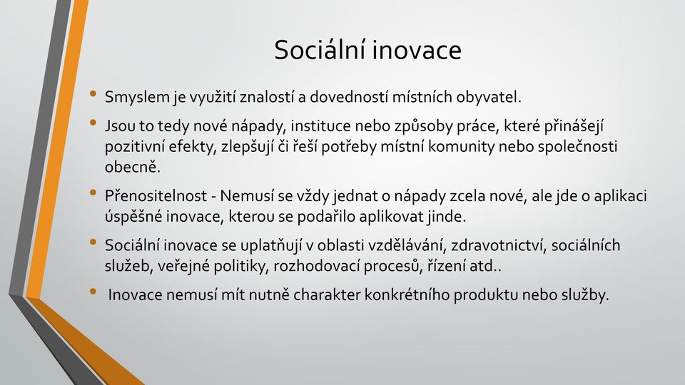 společnosti obecně.