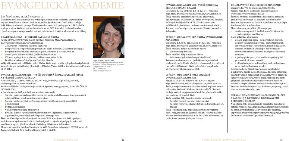 Základní škola rodinného charakteru spolupracuje s rodiči v rámci volnočasových aktivit a kulturních akcí školy.