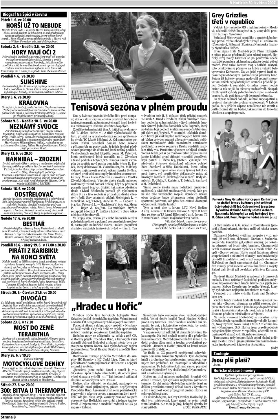 00 PIRÁTI Z KARIBIKU: NA KONCI SVĚTA Středa 20. 6.- Čtvrtek 21.6. ve 20.
