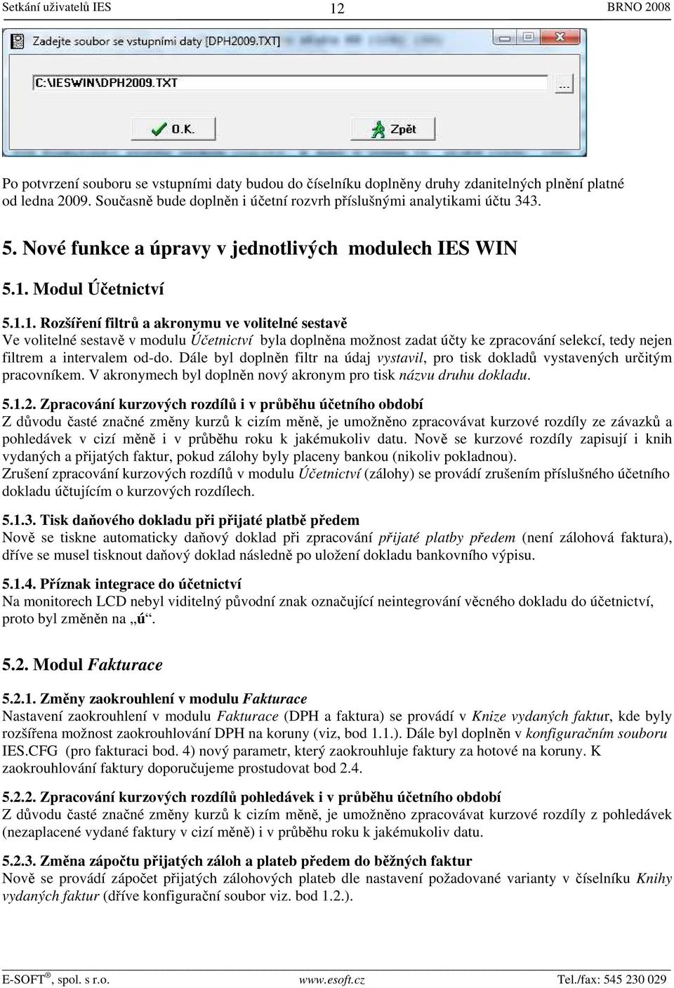 Modul Účetnictví 5.1.