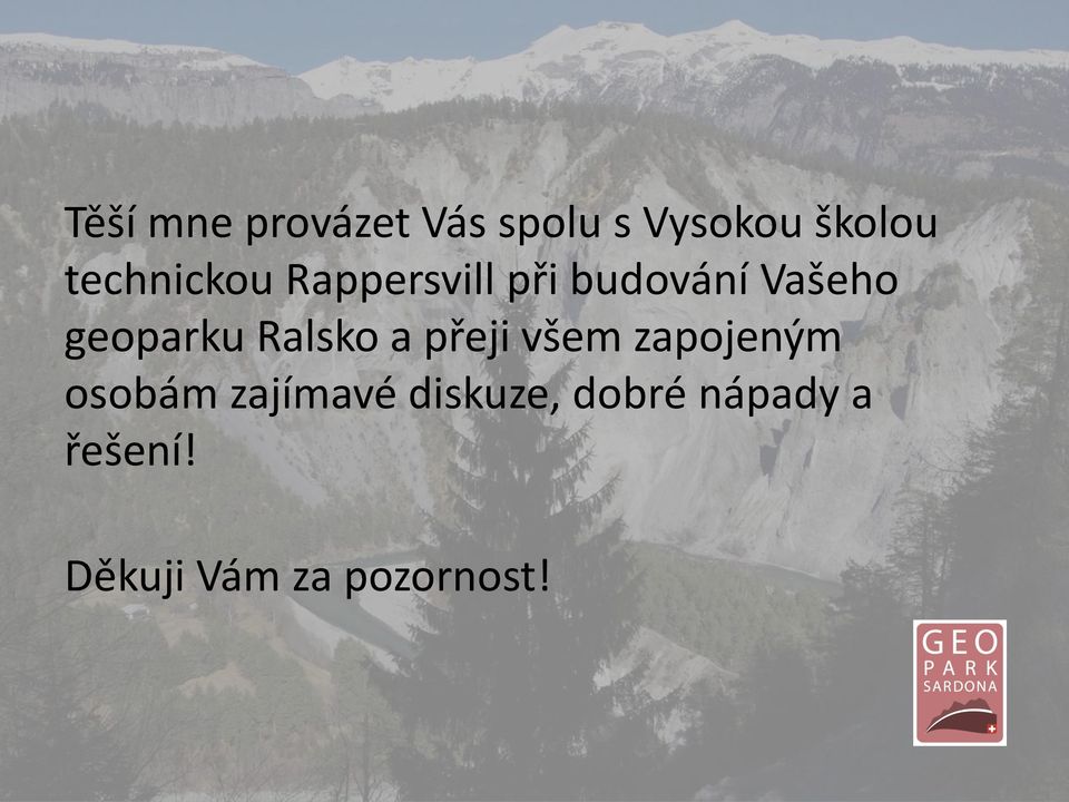 geoparku Ralsko a přeji všem zapojeným osobám