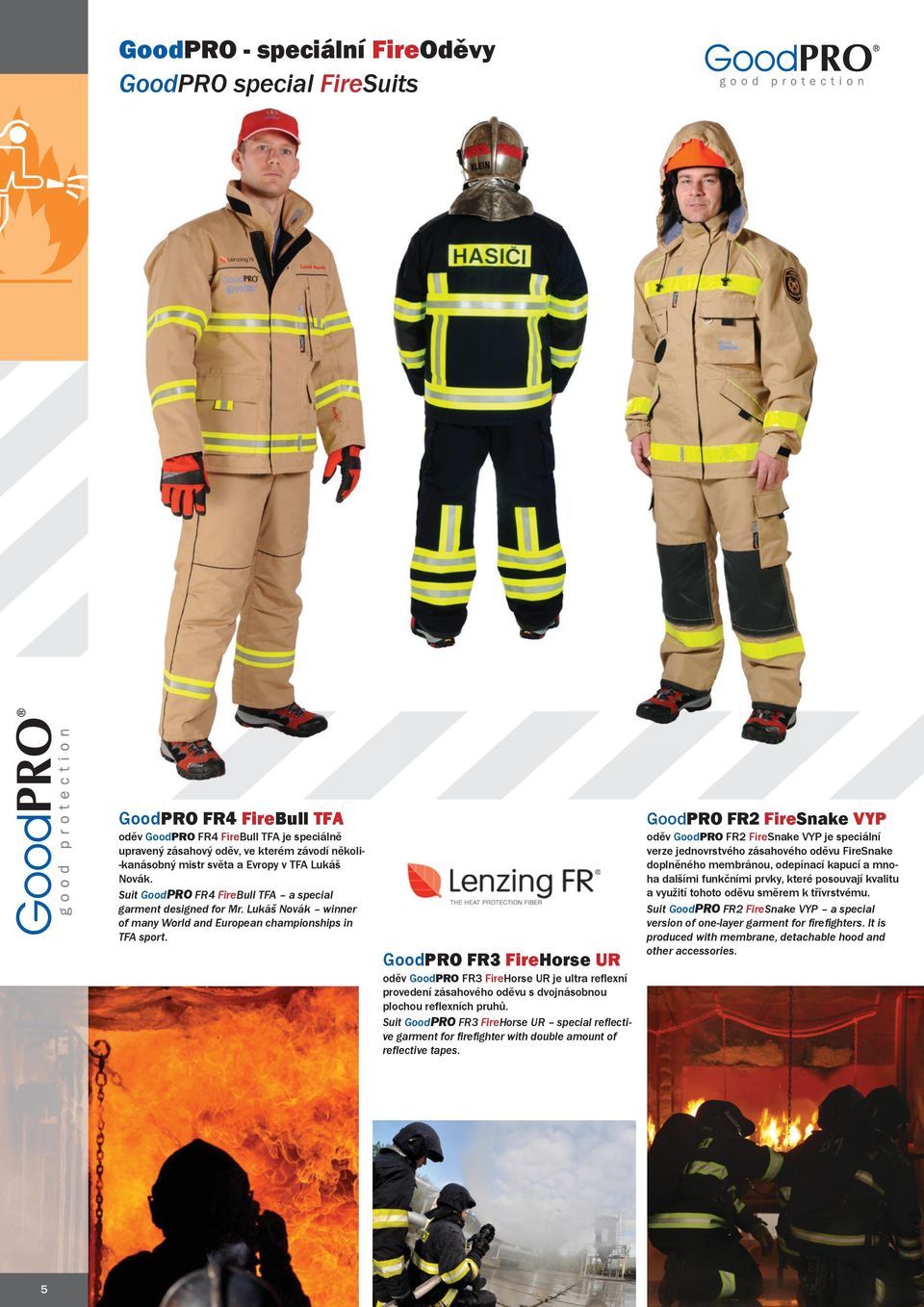 Oděv GoodPRO FR4 FireBull - hasičský zásahový - PDF Stažení zdarma