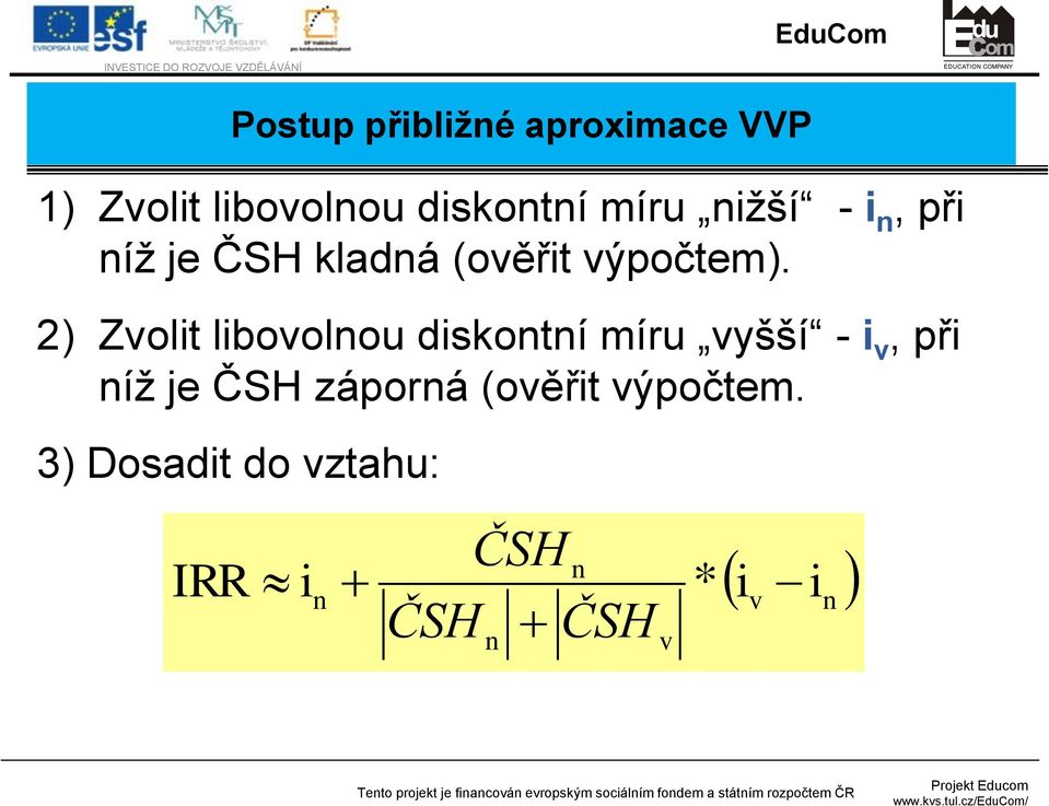 výpočtem).