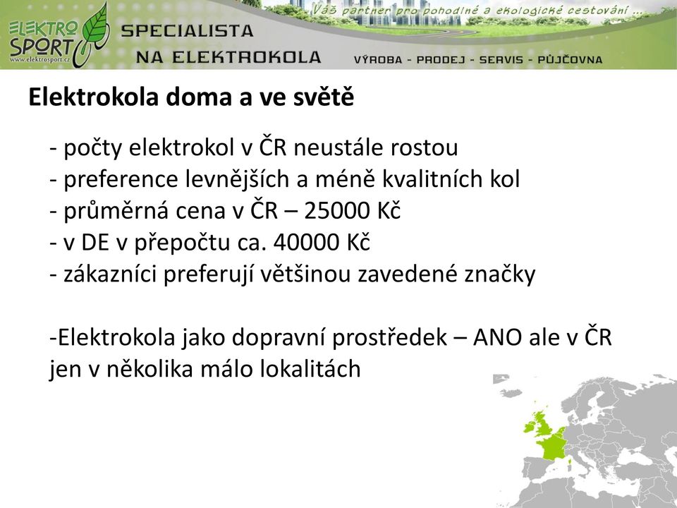 v DE v přepočtu ca.