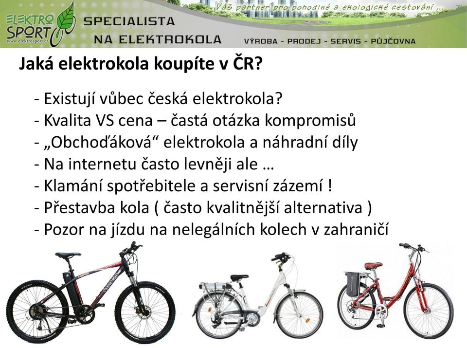 díly - Na internetu často levněji ale - Klamání spotřebitele a servisní zázemí!