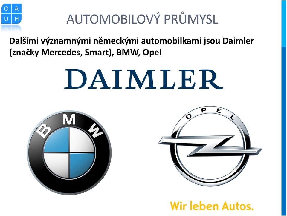 německými automobilkami