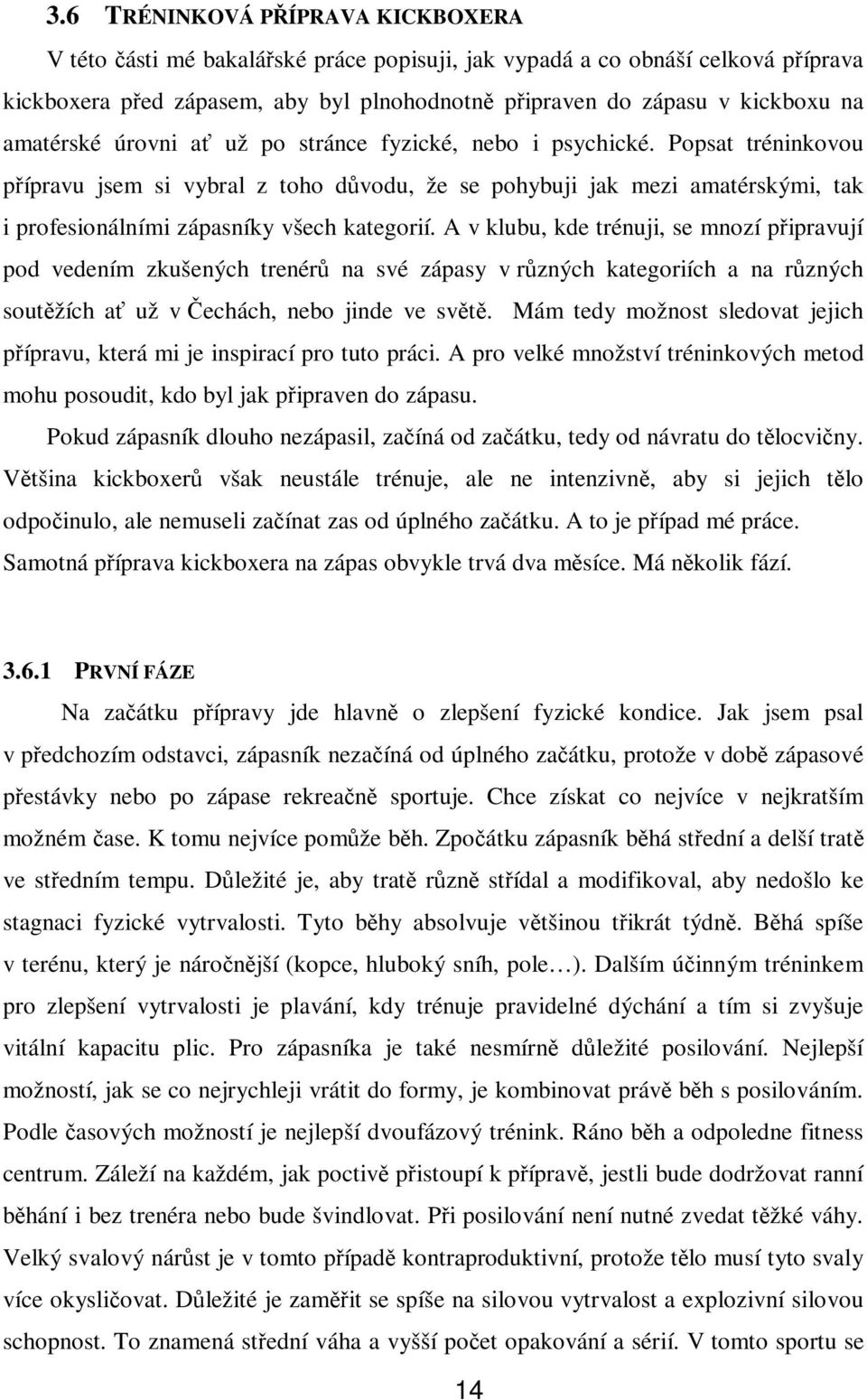 Popsat tréninkovou přípravu jsem si vybral z toho důvodu, že se pohybuji jak mezi amatérskými, tak i profesionálními zápasníky všech kategorií.