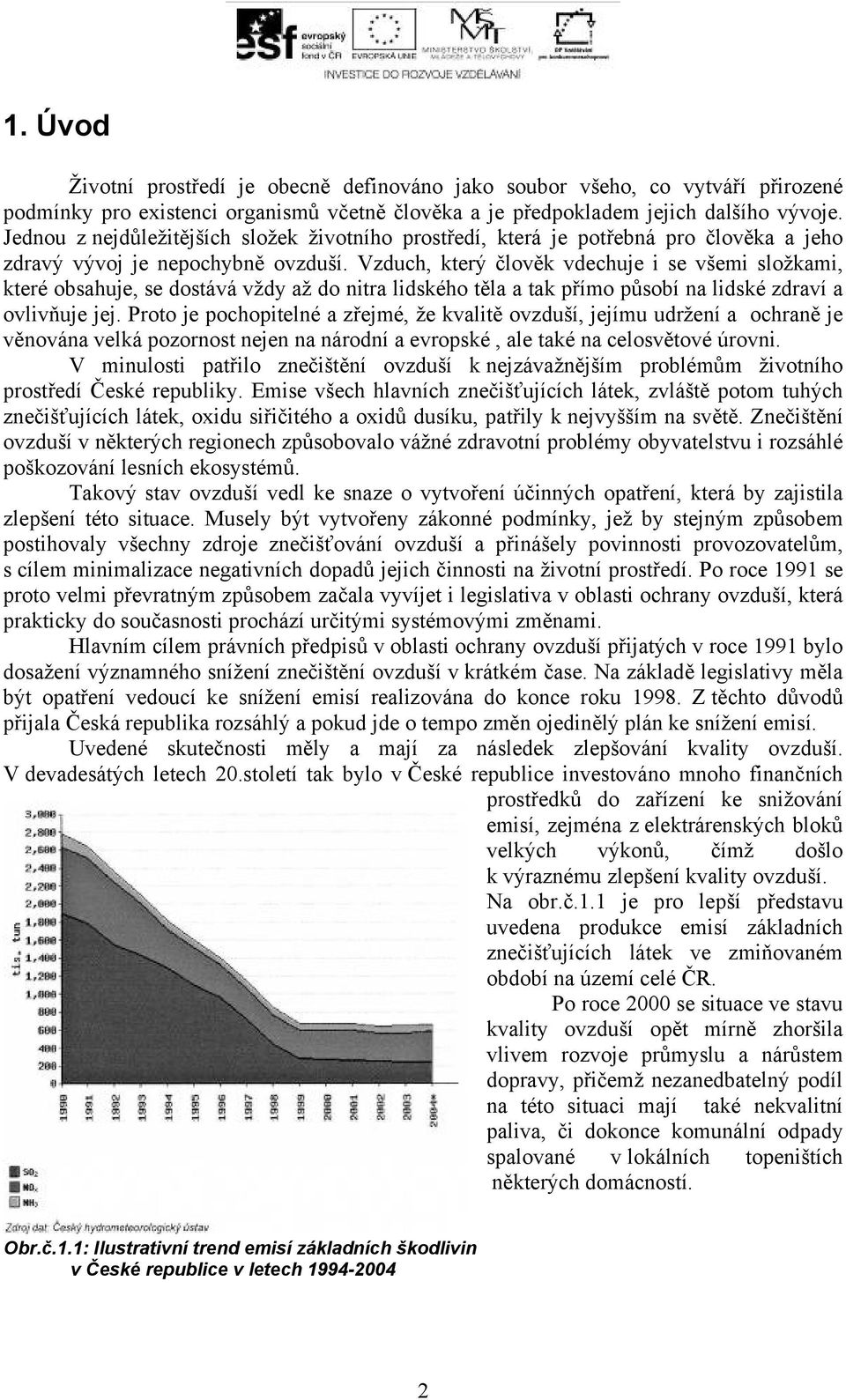 Vzduch, který člověk vdechuje i se všemi složkami, které obsahuje, se dostává vždy až do nitra lidského těla a tak přímo působí na lidské zdraví a ovlivňuje jej.