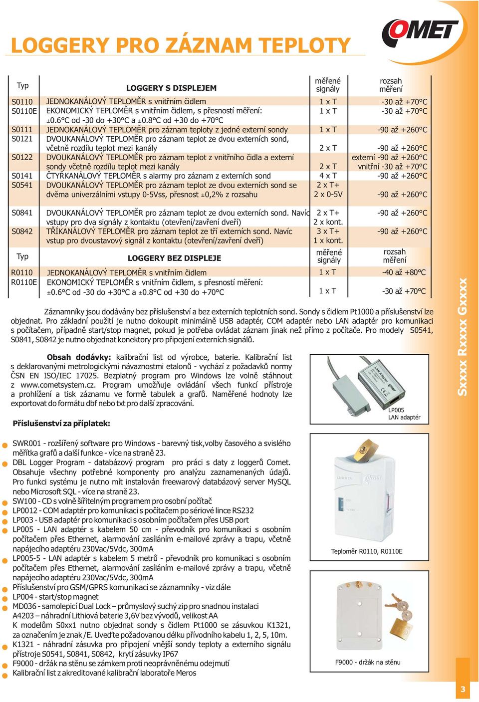 8 C od +30 do +70 C JEDNOKANÁLOVÝ TEPLOMĚR pro záznam teploty z jedné externí sondy DVOUKANÁLOVÝ TEPLOMĚR pro záznam teplot ze dvou externích sond, včetně rozdílu teplot mezi kanály DVOUKANÁLOVÝ