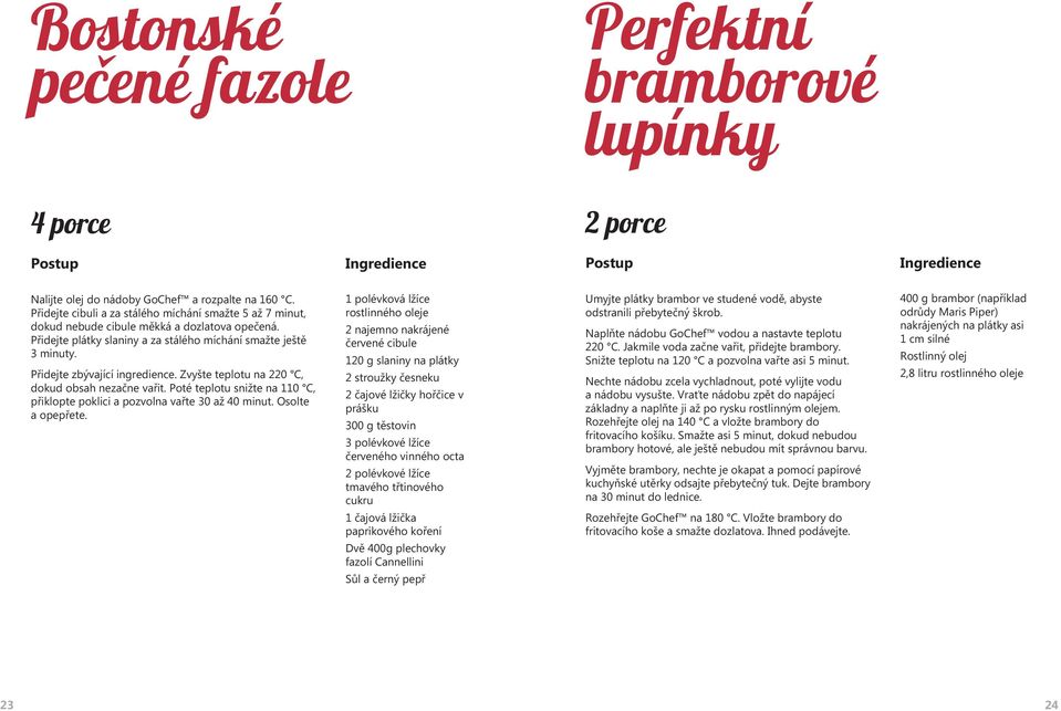 Přidejte zbývající ingredience. Zvyšte teplotu na 220 C, dokud obsah nezačne vařit. Poté teplotu snižte na 110 C, přiklopte poklici a pozvolna vařte 30 až 40 minut. Osolte a opepřete.