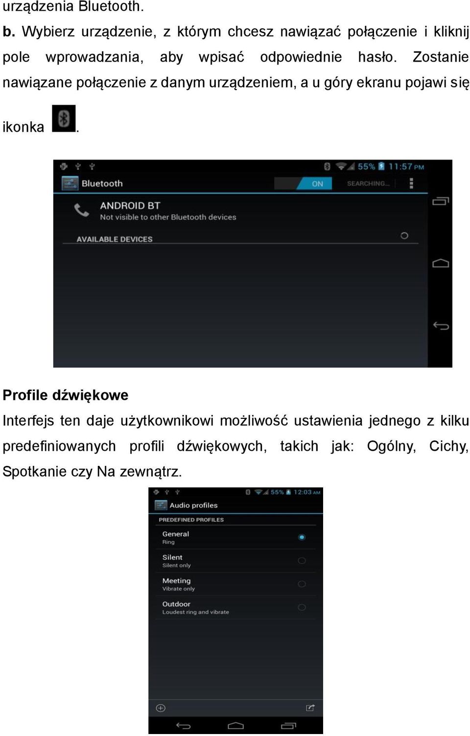 odpowiednie hasło.