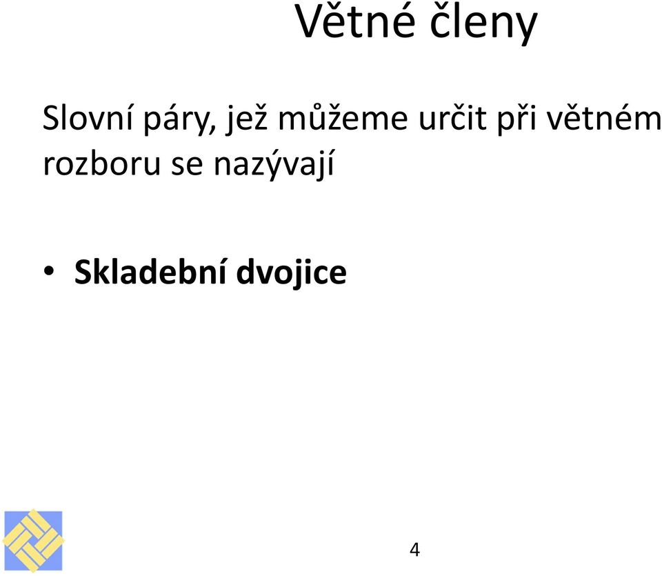 větném rozboru se