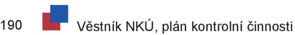 NKÚ, plán