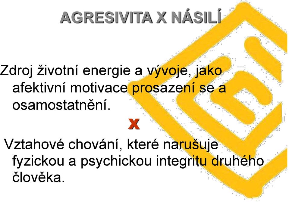 osamostatnění.