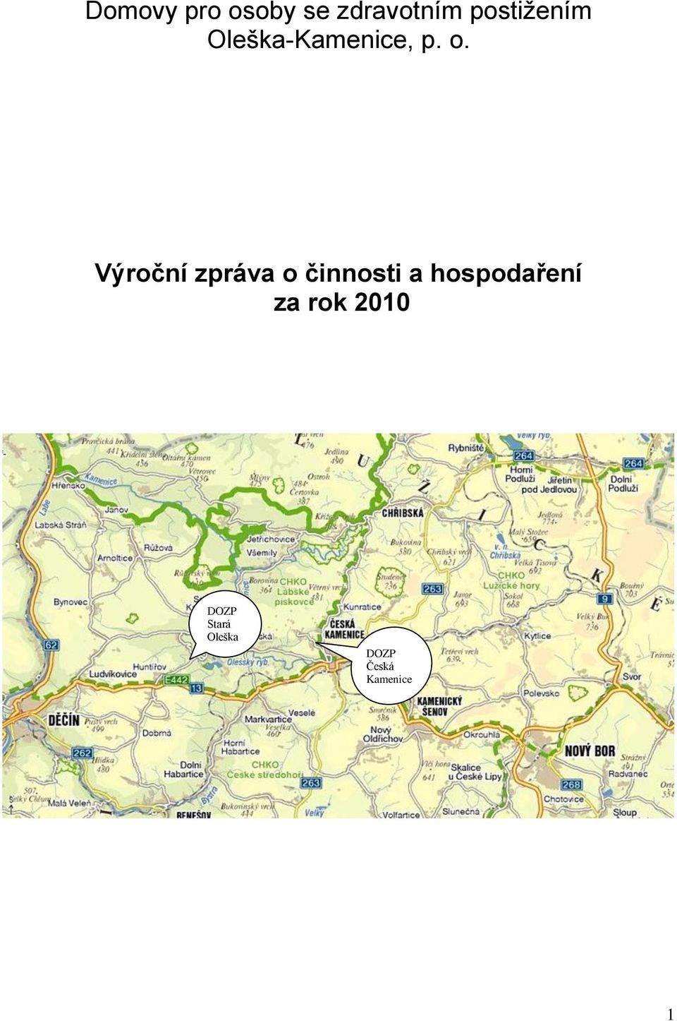 Výroční zpráva o činnosti a