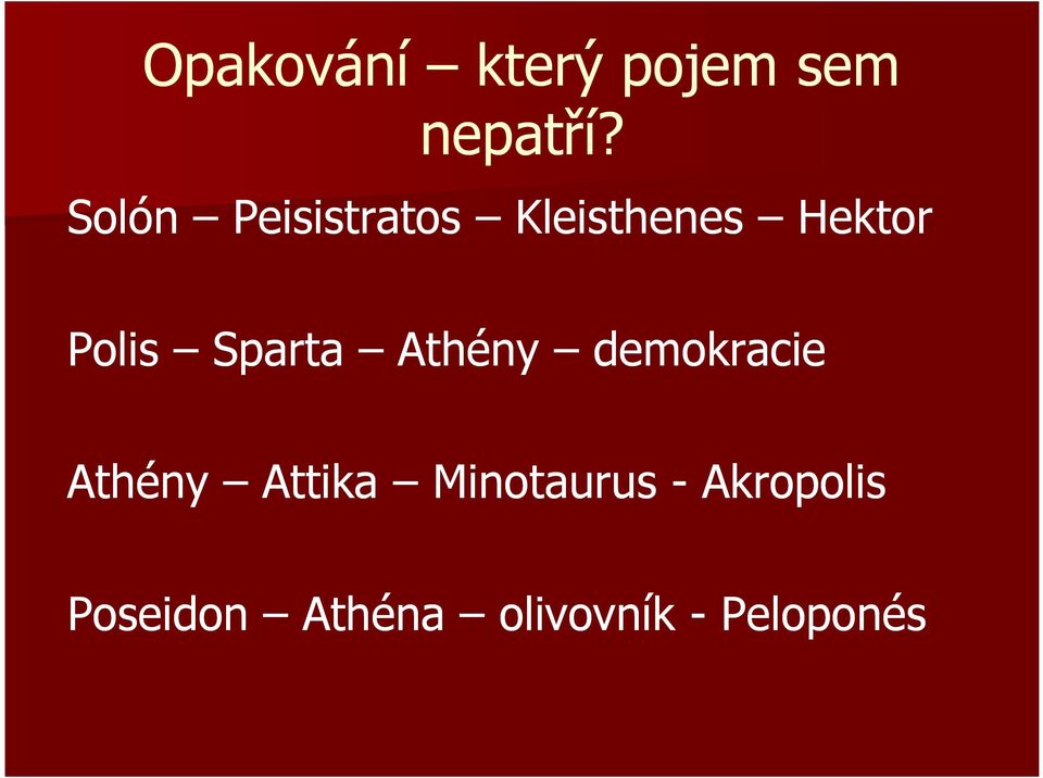Sparta Athény demokracie Athény Attika