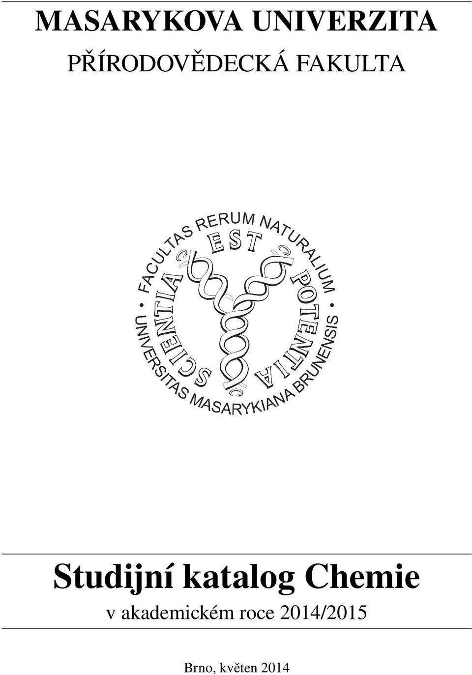 Studijní katalog Chemie v