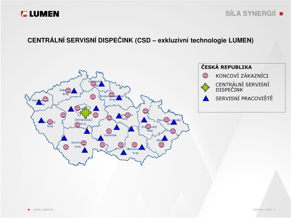 REPUBLIKA KONCOVÍ ZÁKAZNÍCI CENTRÁLNÍ