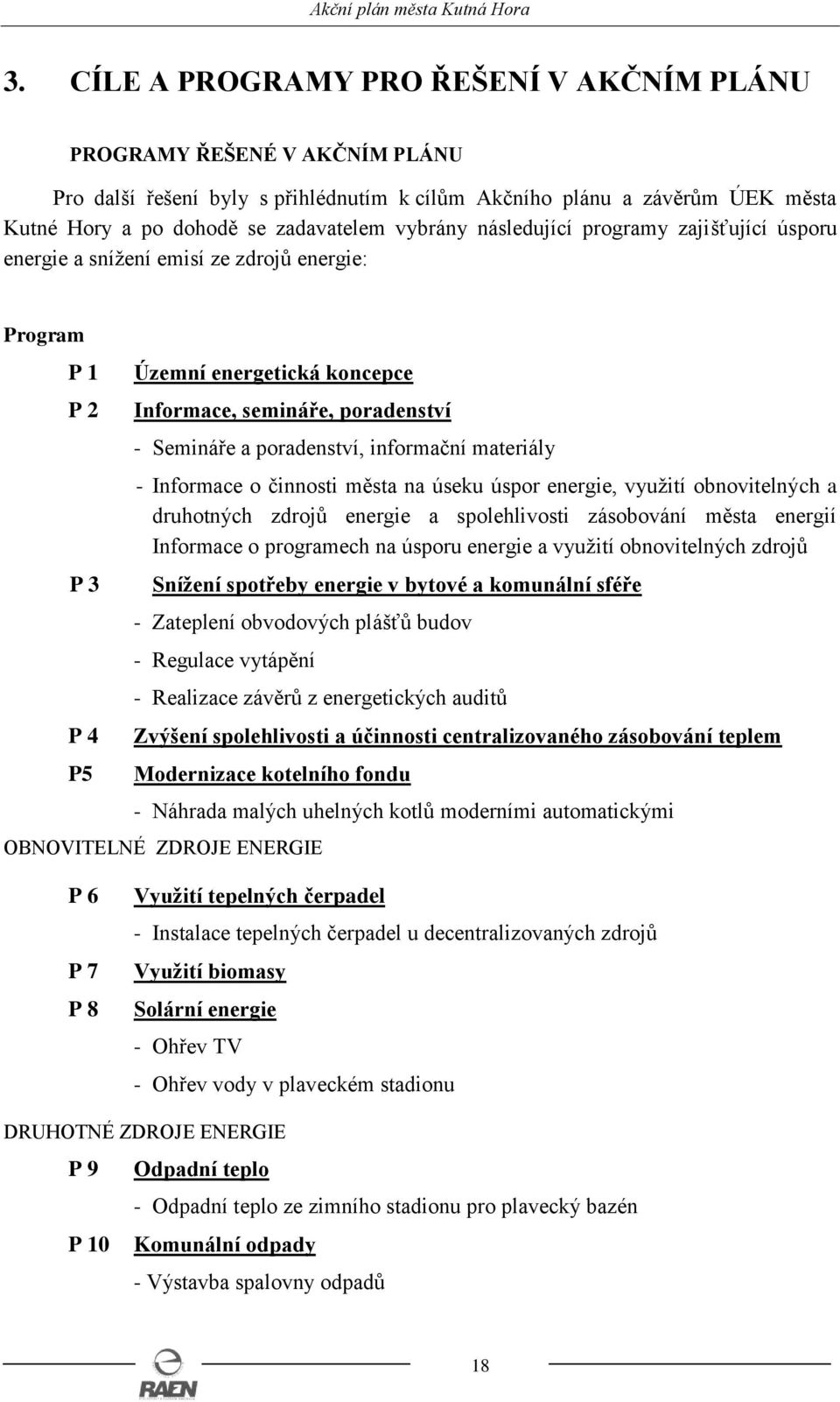 poradenství, informační materiály - Informace o činnosti města na úseku úspor energie, využití obnovitelných a druhotných zdrojů energie a spolehlivosti zásobování města energií Informace o