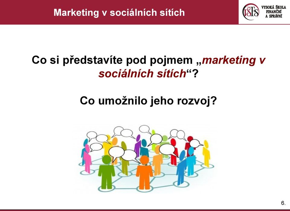 marketing v sociálních sítích?