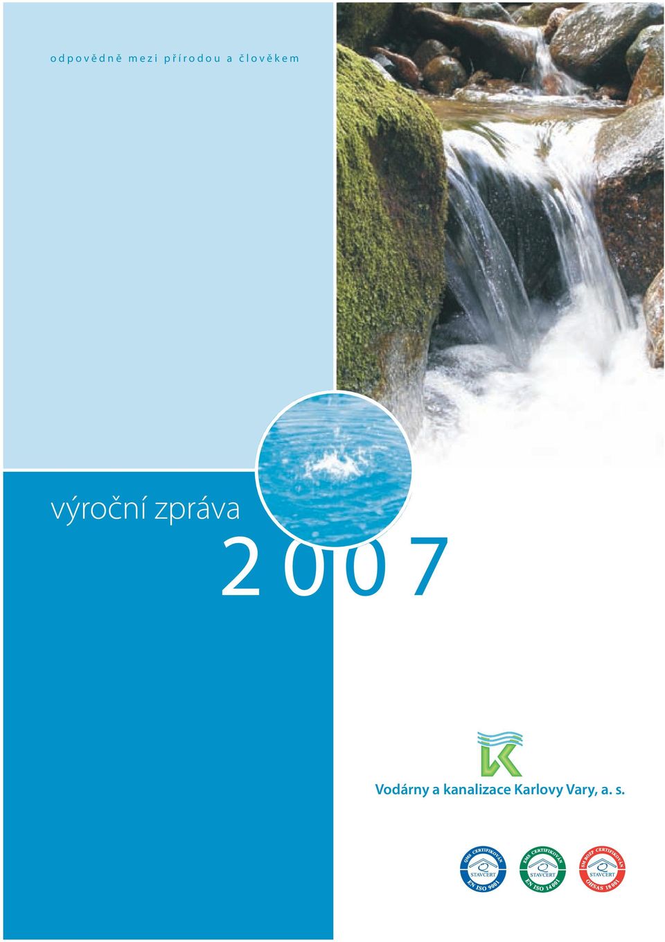 zpráva 2007 Vodárny a