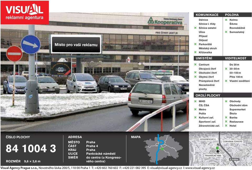 4 KRAJ KRAJ ULICE ULICE Pankrácké náměstí SMĚR z centra SMĚR k Thomayerově do centra