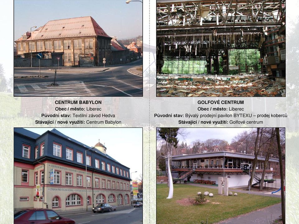 CENTRUM Obec / město: Liberec Původní stav: Bývalý prodejní
