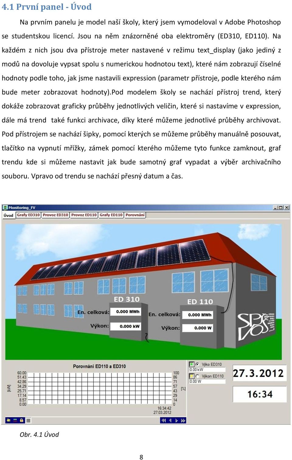 jsme nastavili expression (parametr přístroje, podle kterého nám bude meter zobrazovat hodnoty).